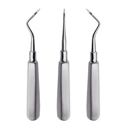 Show details for Dental Flohr Elevators Tooth Extraction Set of 3 Picture of Dental Flohr Elevators Tooth Extraction Set of 3