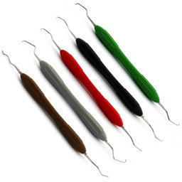 Show details for Dental Gracey Curettes Silicone Handle Set of 5 Picture of Dental Gracey Curettes Silicone Handle Set of 5