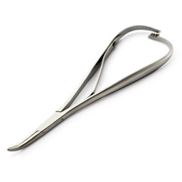 Show details for Dental Mathieu Needle Holder Forceps Smaha Curved Picture of Dental Mathieu Needle Holder Forceps Smaha Curved
