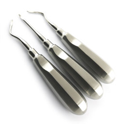 Show details for Dental Heidbrink Elevators Set of 3 - Left-Right-Straight Picture of Dental Heidbrink Elevators Set of 3 - Left-Right-Straight