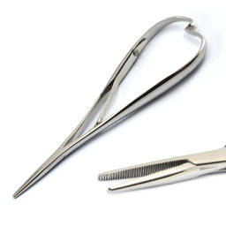 Show details for Mathieu Slim Line Needle Holder Forceps Picture of Mathieu Slim Line Needle Holder Forceps