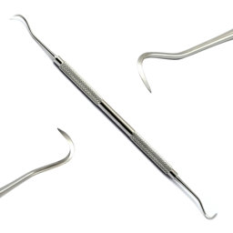 Show details for Dental Sickle Scaler H6/H7 Anterior Double Ended Picture of Dental Sickle Scaler H6/H7 Anterior Double Ended