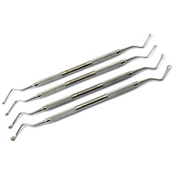 Show details for Dental Lucas Bone Curettes Set of 4 Surgical Instruments Picture of Dental Lucas Bone Curettes Set of 4 Surgical Instruments