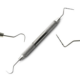 Show details for Dental Periodontal Probe UNC15/23 Hollow Handle Picture of Dental Periodontal Probe UNC15/23 Hollow Handle