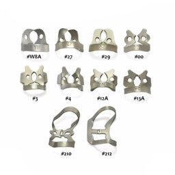 Show details for Dental Rubber Dam Clamps Set of 10 Picture of Dental Rubber Dam Clamps Set of 10