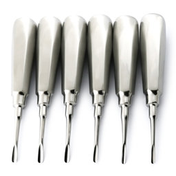 Show details for Dental Luxation Elevators Tooth Extraction Set of 6 Picture of Dental Luxation Elevators Tooth Extraction Set of 6