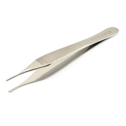 Show details for Dental Adson Tweezer 12cm Serrated Surgical Forceps Picture of Dental Adson Tweezer 12cm Serrated Surgical Forceps