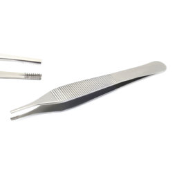 Show details for Dental Adson Brown Tweezer 12cm Serrated Surgical Dressing Forceps Picture of Dental Adson Brown Tweezer 12cm Serrated Surgical Dressing Forceps