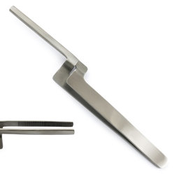 Show details for Miller Articulating Paper Forceps Straight Serrated 16cm Picture of Miller Articulating Paper Forceps Straight Serrated 16cm