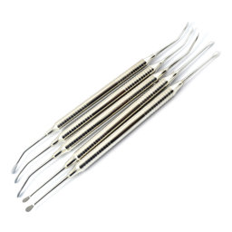 Show details for Dental Sinus Lift Elevators Set of 5 - Hollow Handle Picture of Dental Sinus Lift Elevators Set of 5 - Hollow Handle
