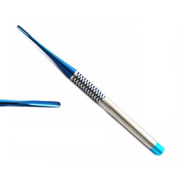 Show details for Dental PDL Elevator Straight Blue Titanium Tip Picture of Dental PDL Elevator Straight Blue Titanium Tip