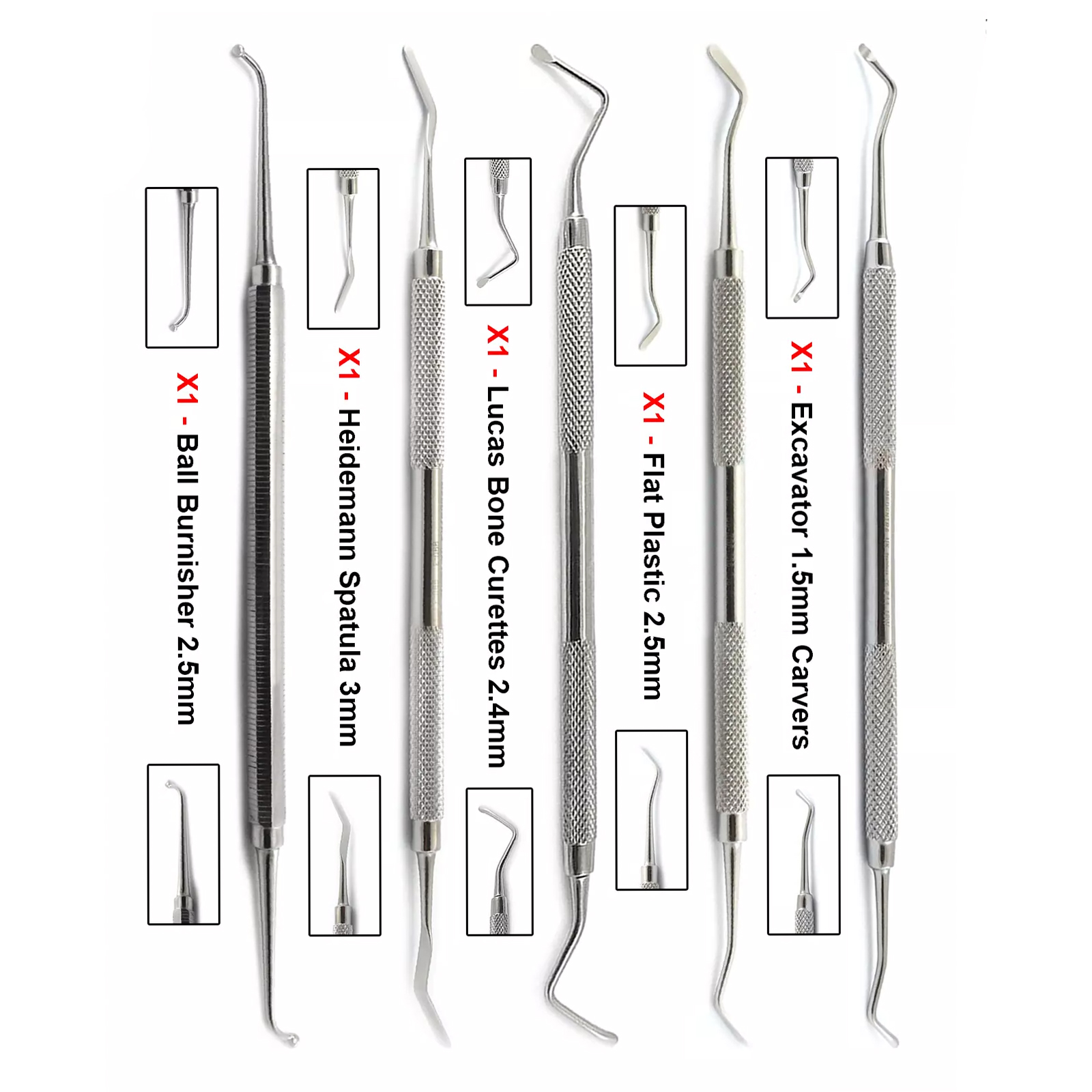 Picture of 5-Piece Dental Restorative Instruments Kit