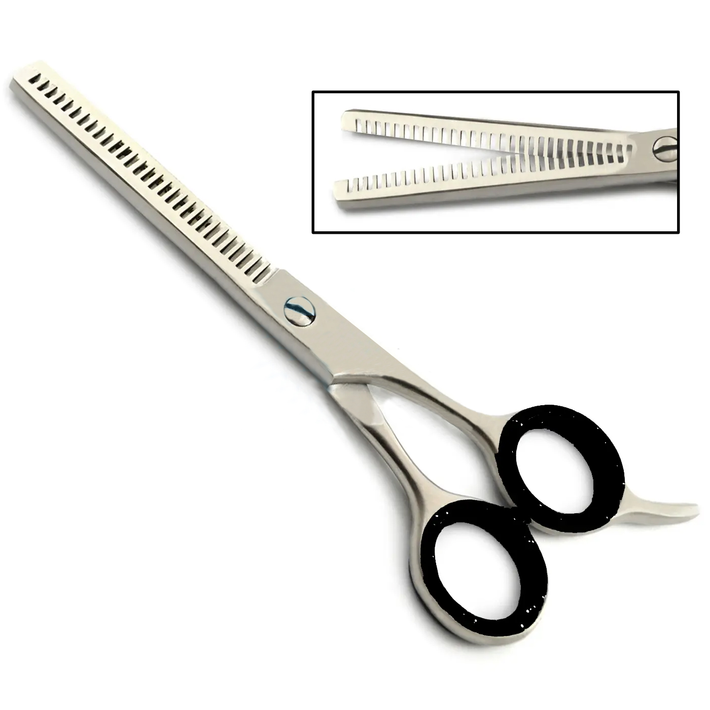 Picture of Double Thinning Scissor Barber Hair Dressing Shears 6''