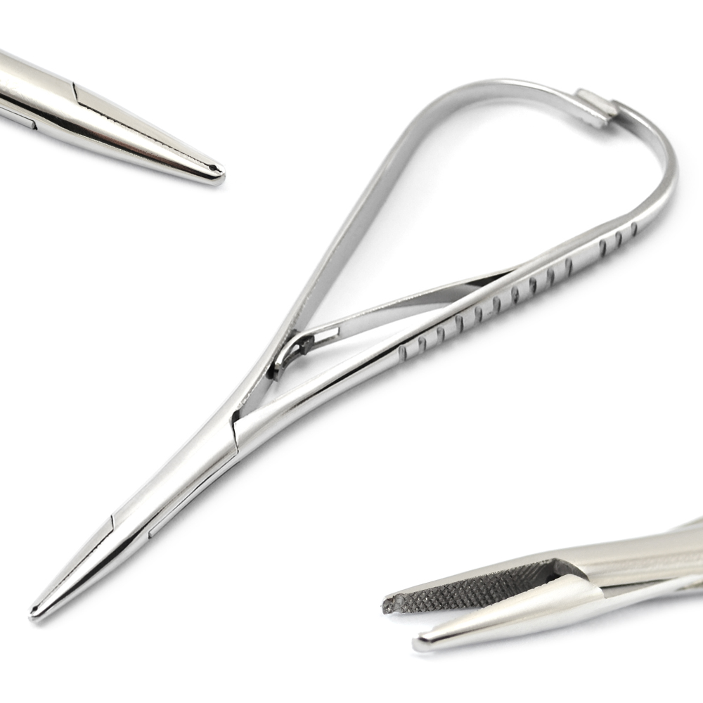 Picture of Dental Mathieu Needle Holder Forceps Hole Tip