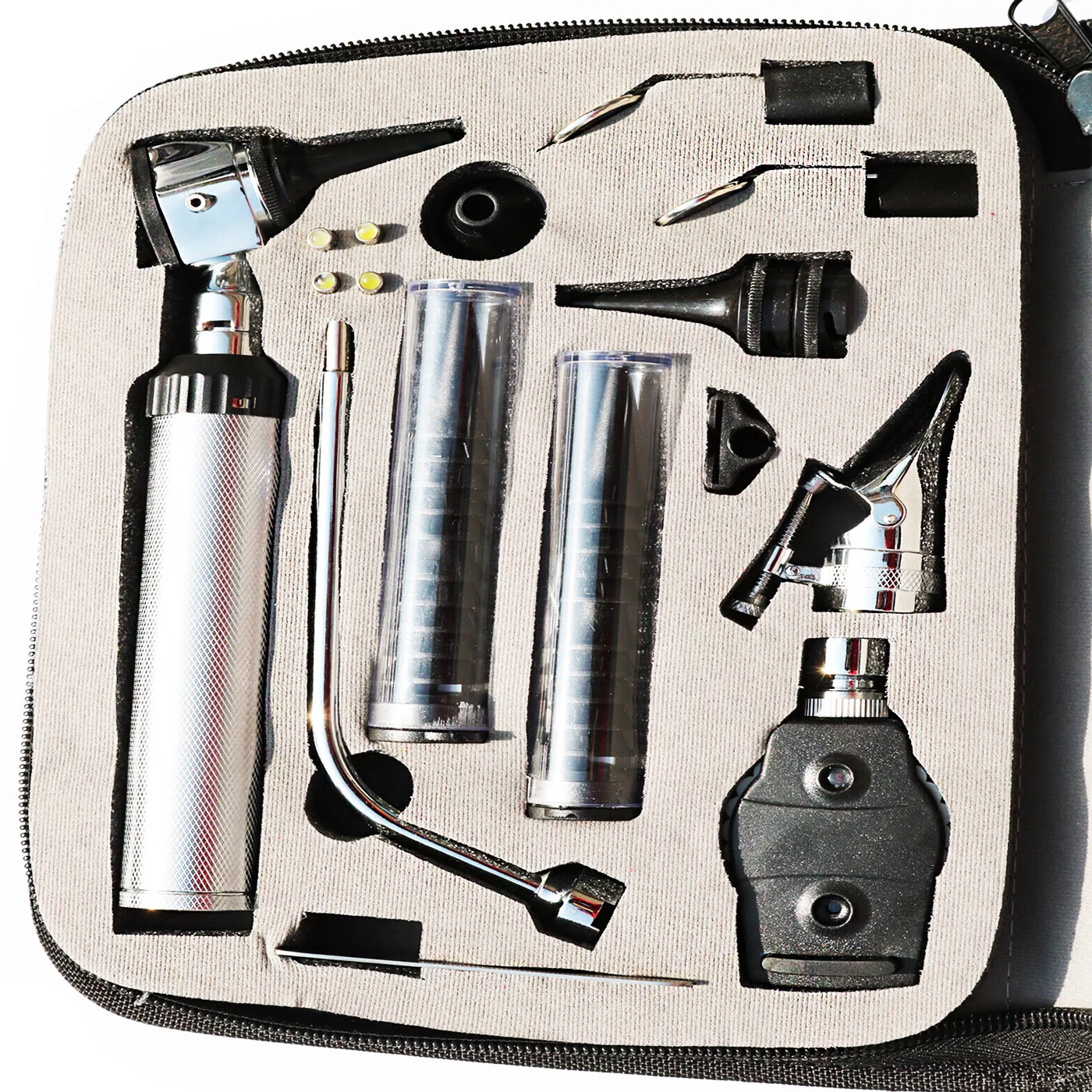 Picture of ENT Ophthalmoscope Otoscope Nasal Larynx Diagnostic Kit