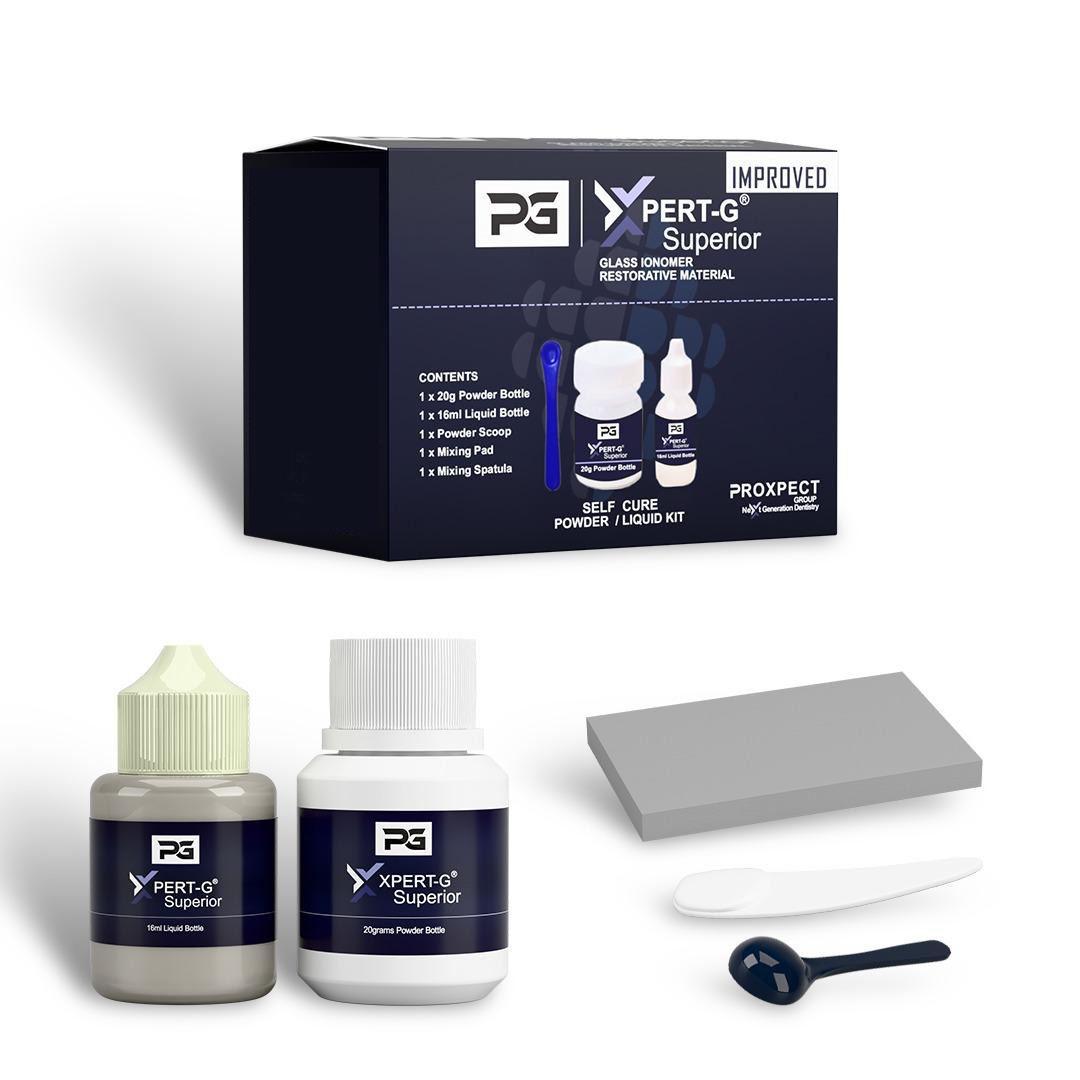 Picture of Xpert-G® Superior Restorative Permanent Tooth Filling Dental Cement Repair Kit