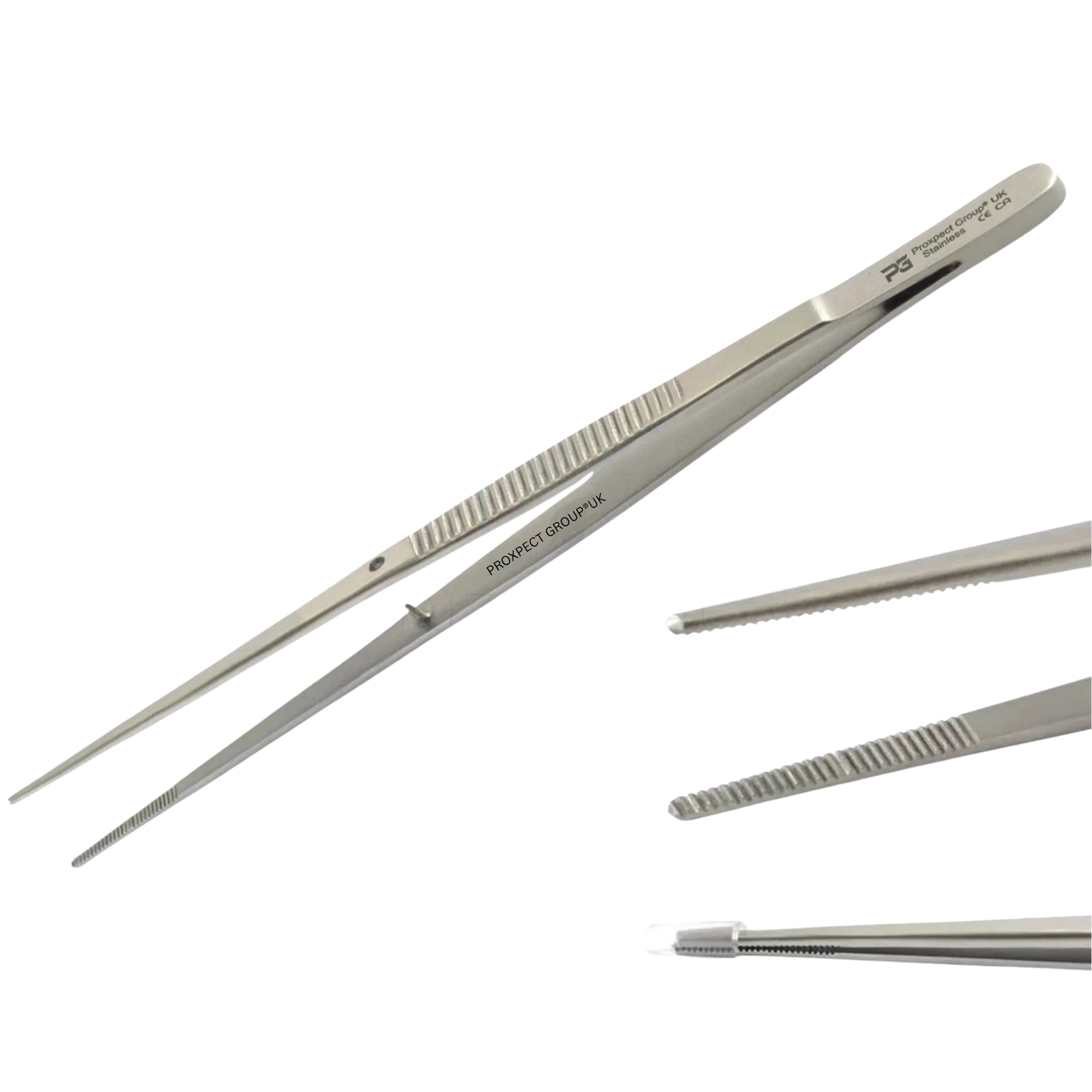 Semken Tweezers Straight Dental Cotton Dressing Forceps