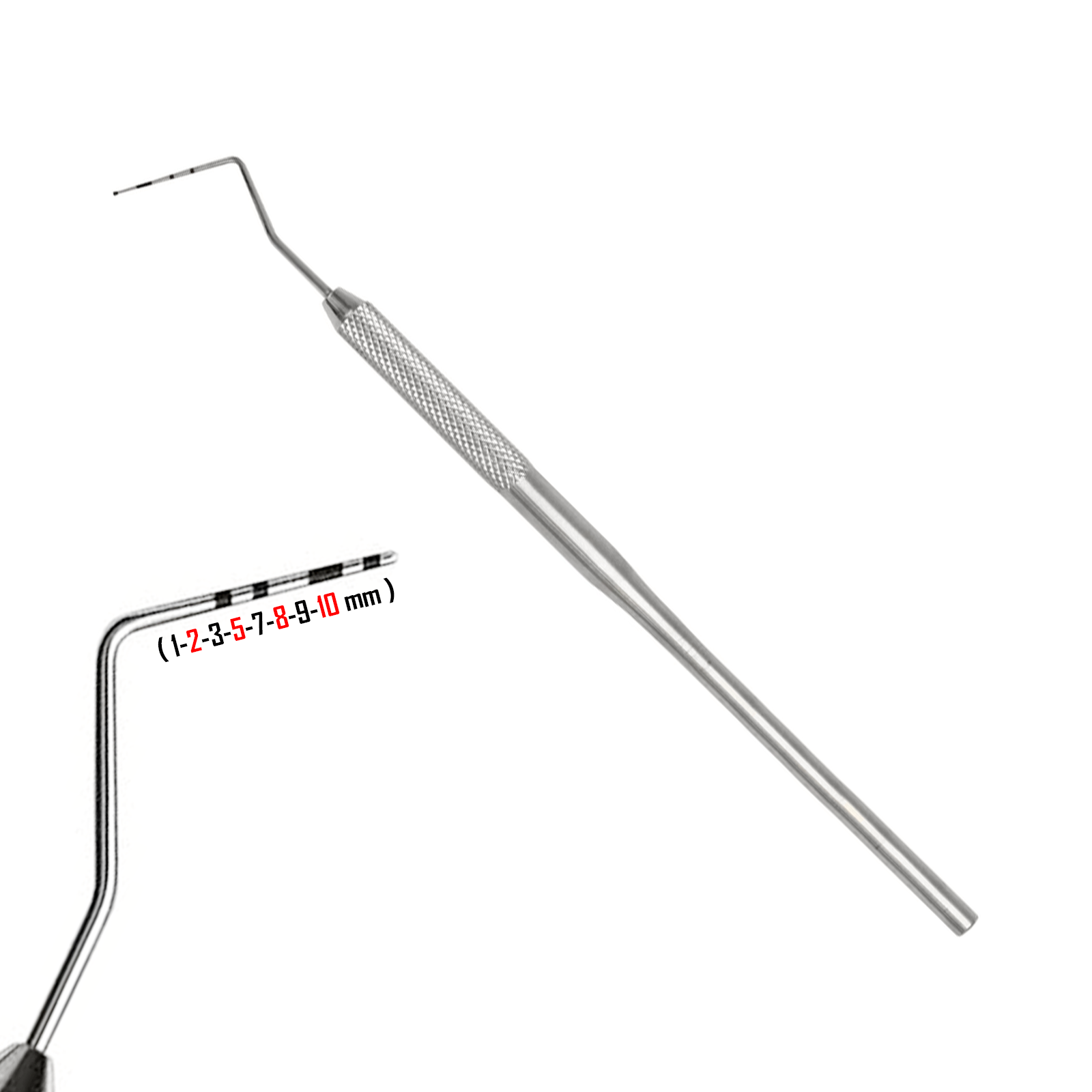 Picture of Periodontal Probe 10 Marking Color Coded