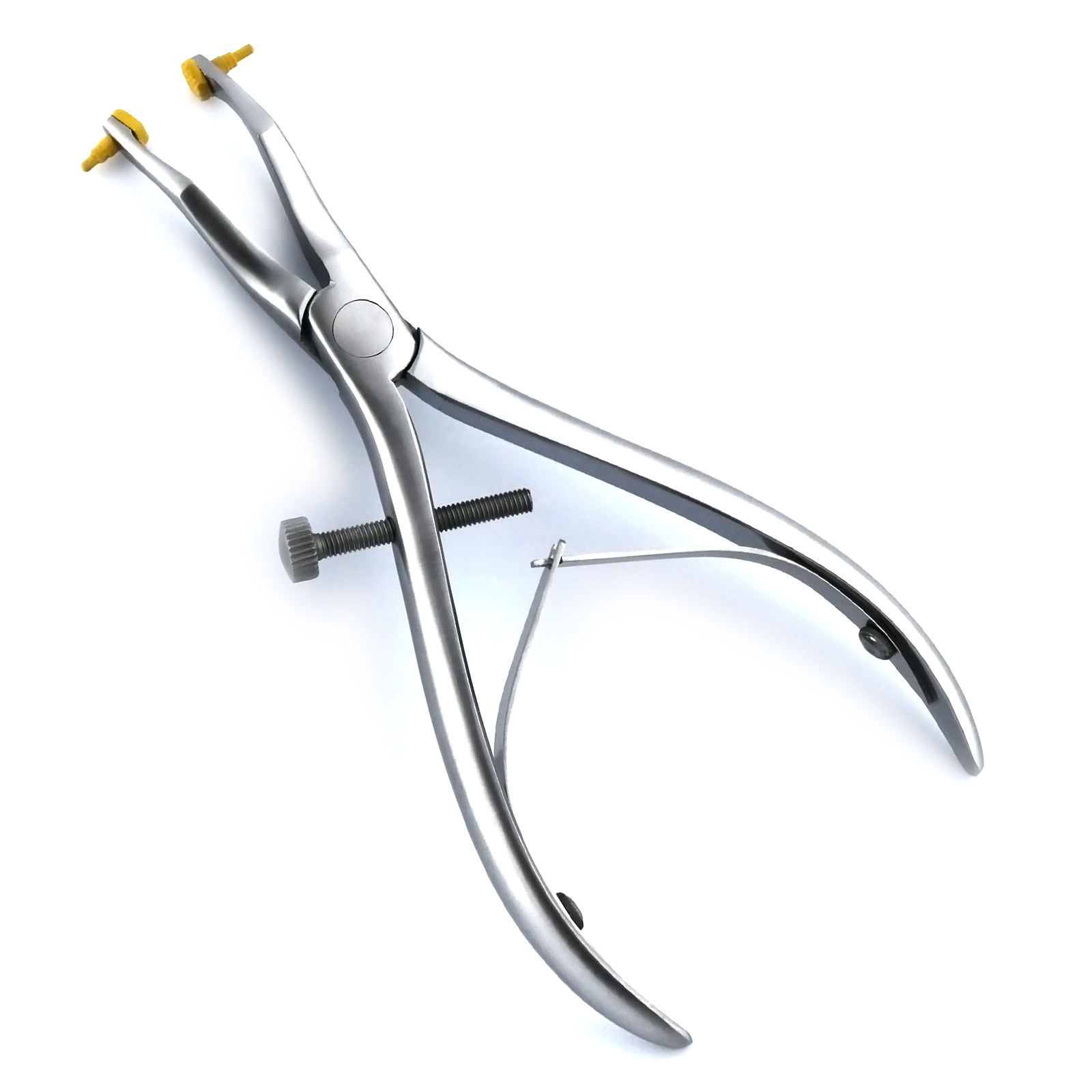 Picture of Dental Crown Removing Plier With Yellow Silicone Tips