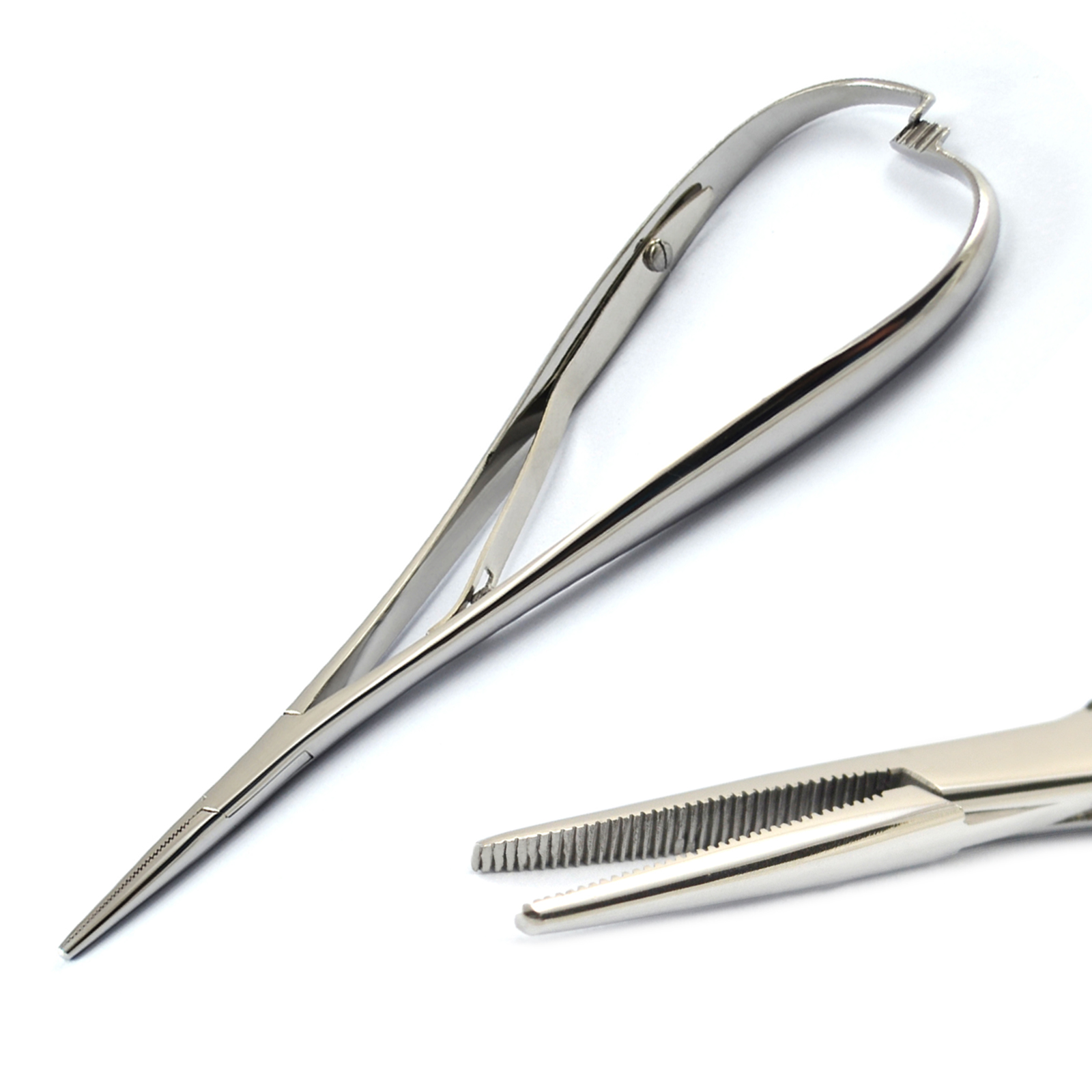 Picture of Mathieu Slim Line Needle Holder Forceps