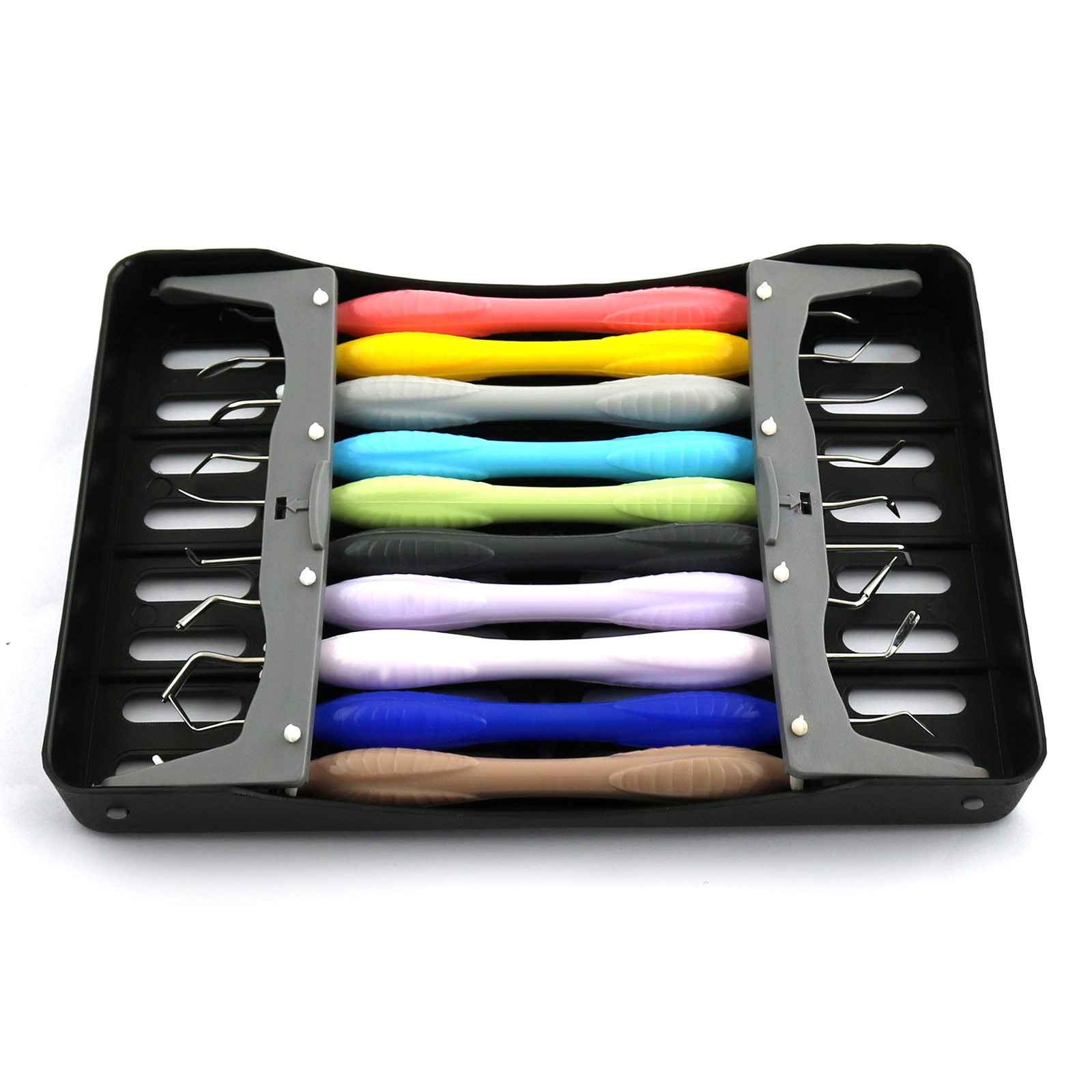 Picture of 10Pcs Dental LM Arte Composite Filling Instruments Silicone Handle With Cassette