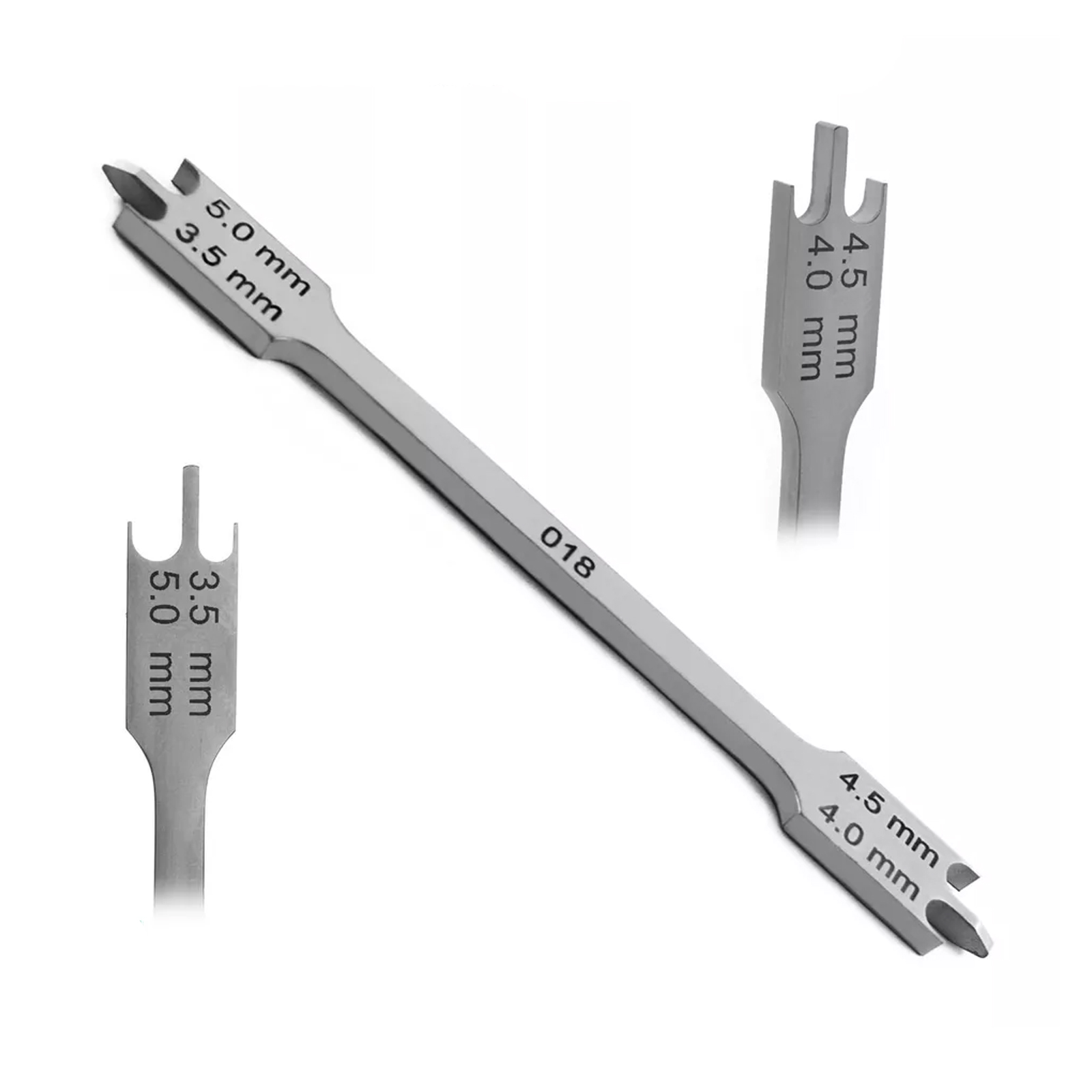 Picture of Dental Bracket Height Gauge Silver Orthodontic Measuring