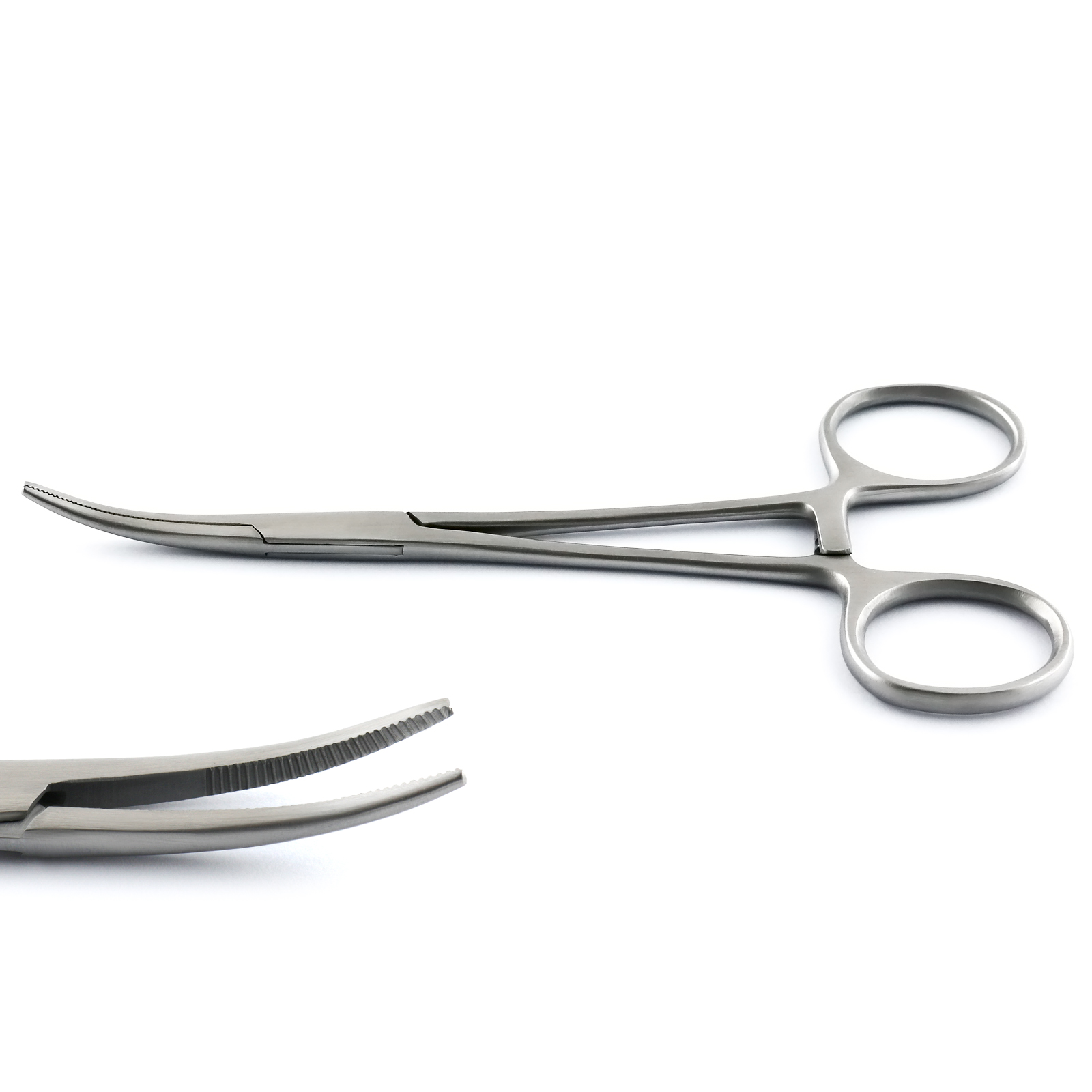 Picture of Hemostatic Kelly Forceps Curved 14cm