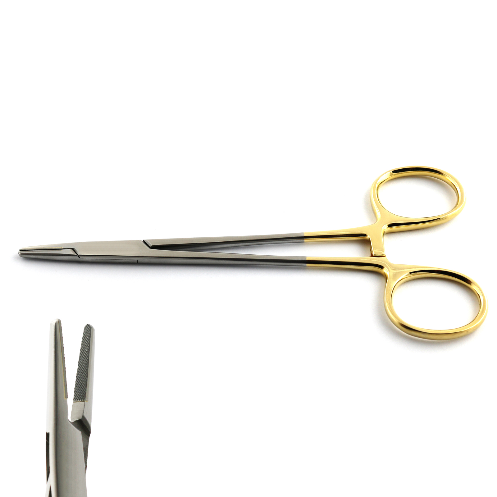 Picture of Crile-Wood Needle Holder TC 16cm