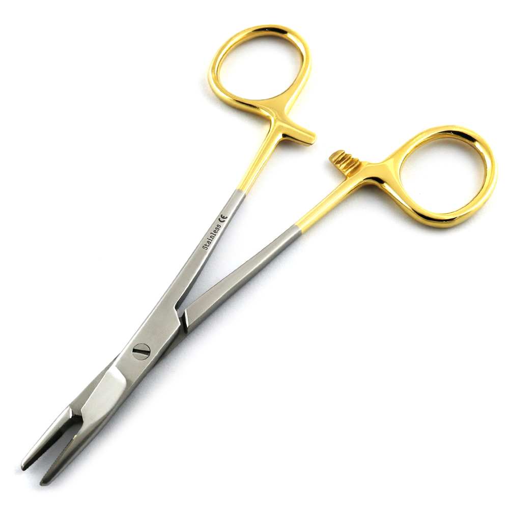 Picture of Olsen-Hegar Needle Holder TC with Scissor TC 14cm