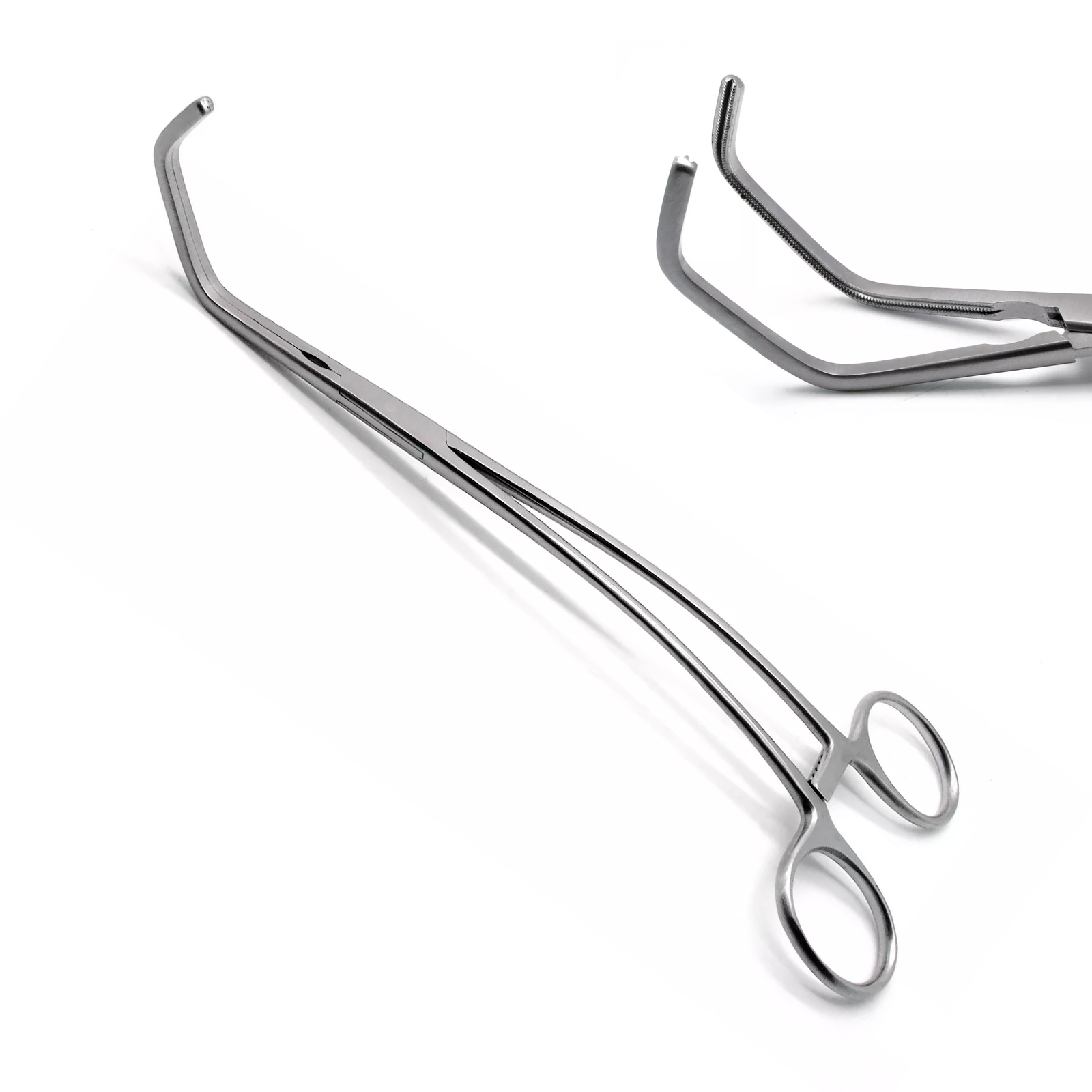 Picture of Surgical Satinsky DeBakey Atraumatic Tangential Clamp Forceps 9''