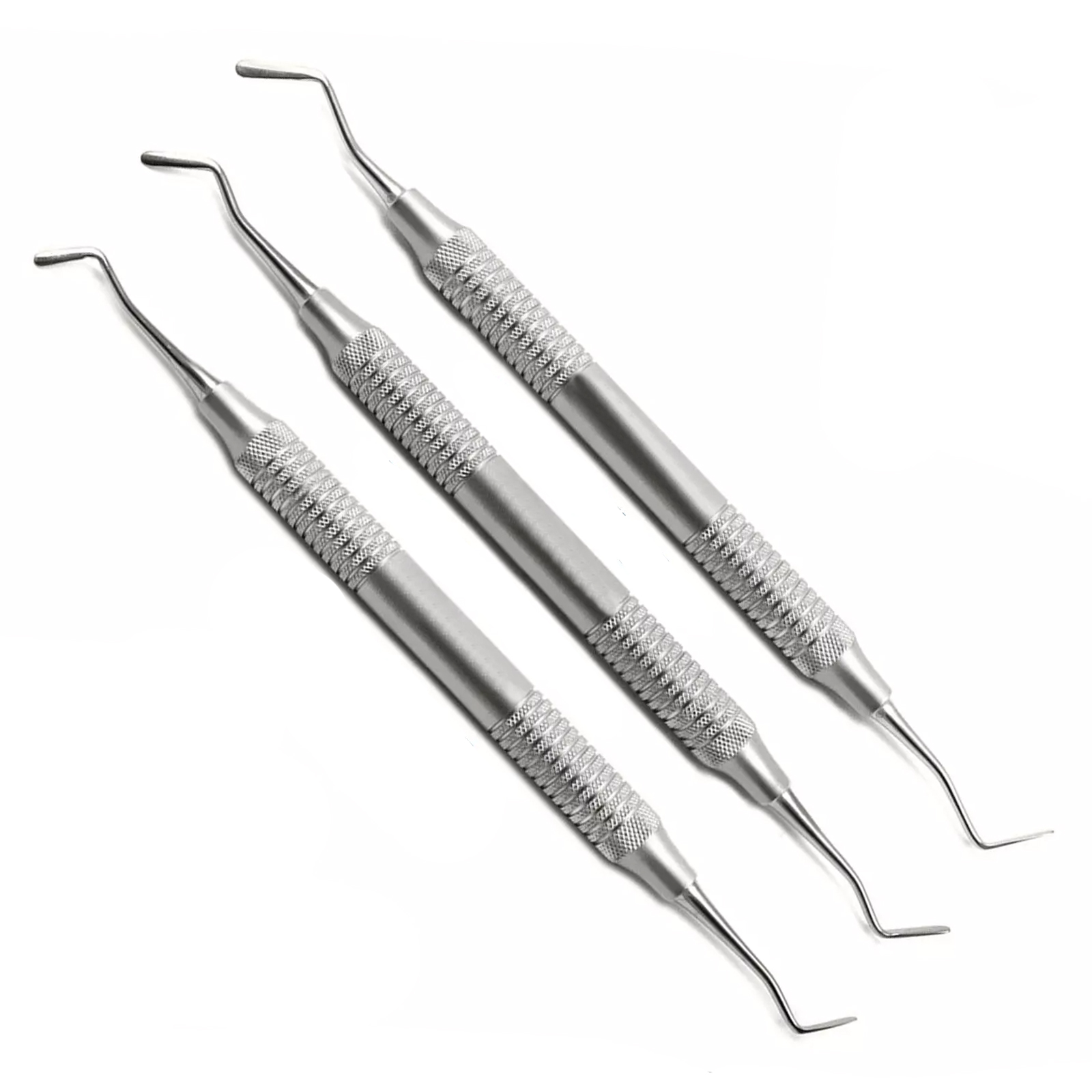 Picture of Dental Flat Plastic Filling Instruments Hollow Set of 3